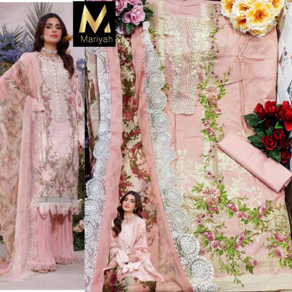 Mariyah Safinaz 1001 Karachi Cotton Dress Material Collection